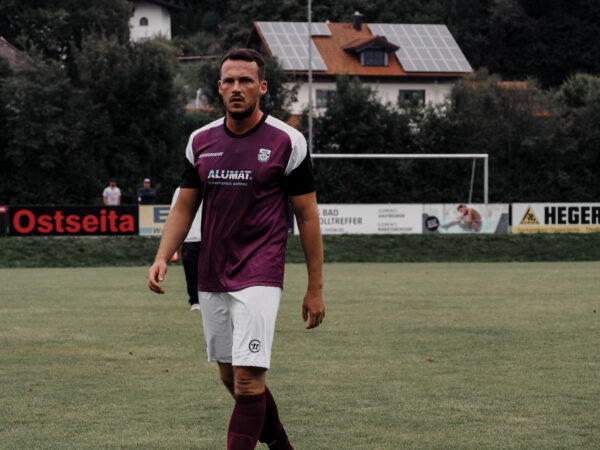 Marco Riermeier beim 0:0 im Hinspiel gegen den SVO