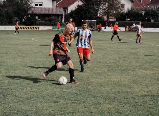 Julian Gerlach im Hinspiel gegen den 1. FC Biessenhofen-Ebenhofen